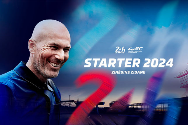 Зинедин Зидан даст старт марафону &laquo;24 часа Ле-Мана&raquo;