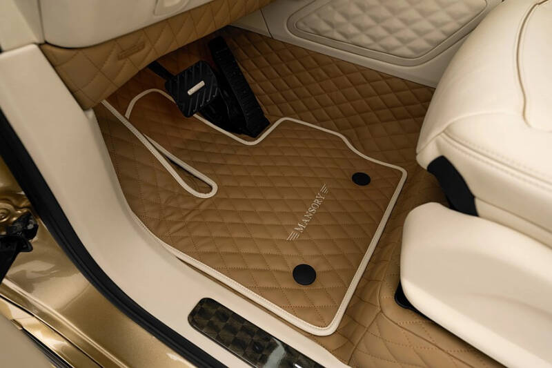 Золотой кирпич: уникальный удлинённый &laquo;гелик&raquo; от Mansory с 900-сильным V8