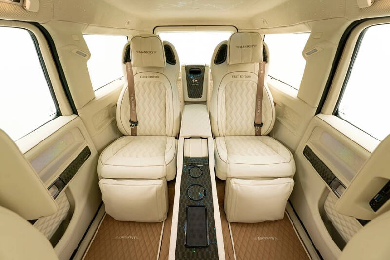 Золотой кирпич: уникальный удлинённый &laquo;гелик&raquo; от Mansory с 900-сильным V8